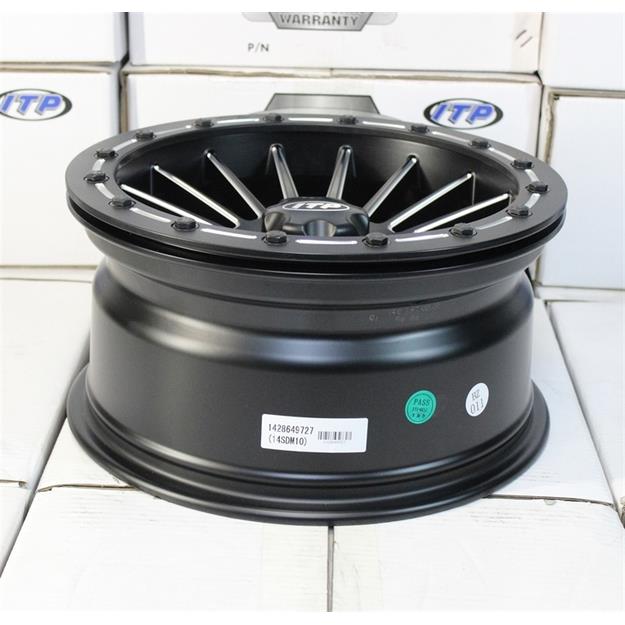 Диск для квадроцикла ITP SD Series Beadlock (14х7 4х110) 14SDM10BX milled