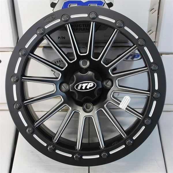 Диск для квадроцикла ITP SD Series Beadlock (15х7 4х110) 15SDM10BX milled