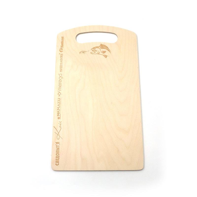 Доска разделочная СЛЕДОПЫТ деревянная 210х6х370 мм