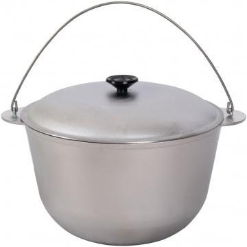 Казан походный с крышкой