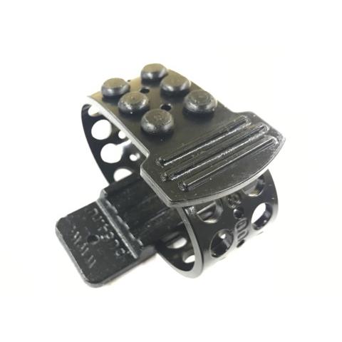 Комплект фиксационный (средний) (8-67мм) с захватом на ремне (чёрный)