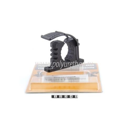 Крепёж для лопаты полиуретановый в блистере (чёрный)