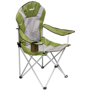 Кресло складное HELIOS зеленый/темно-зеленый ромб