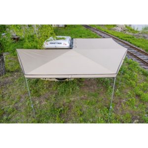 Маркиза автомобильная РИФ комбинированная (прямоугольная с веерной частью) 2