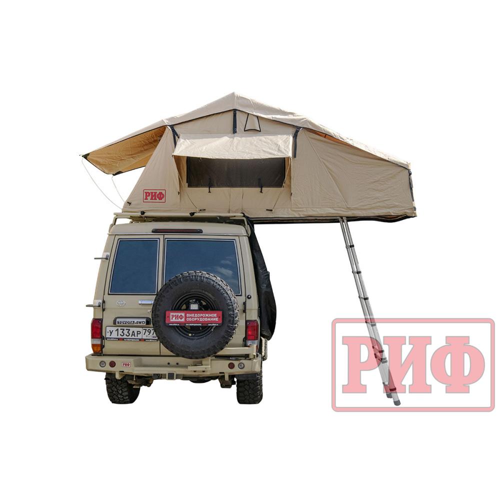 Палатка на крышу автомобиля РИФ Soft RT02-140