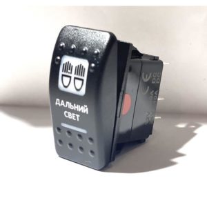 Переключатель кнопка света (Красная подсветка) A6RR-6W000-23