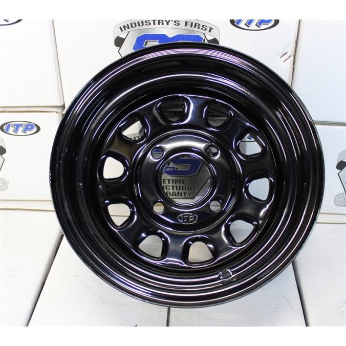 Стальной диск для квадроцикла ITP Delta Steel (12х7 4х110) D12F511