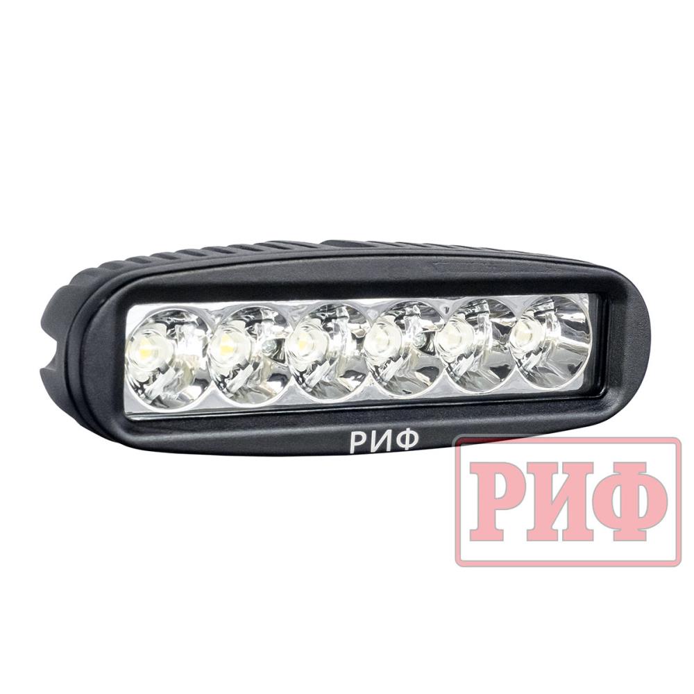 Светодиодная фара дальнего света РИФ 160 мм 18W LED
