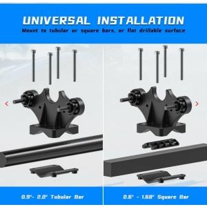 Универсальный держатель двойной Kemimoto B0116-00801BK 21535 21505